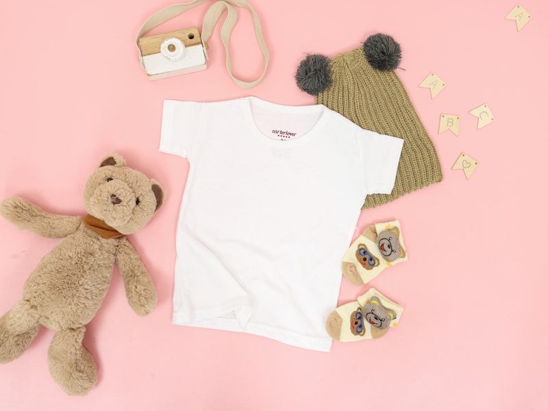 T-shirt basique blanc enfant